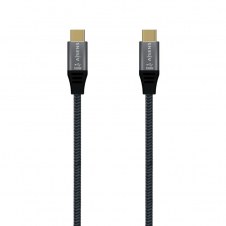 Aisens Cable USB3.2 Gen2X2 5A E-Mark CM-CM Gris 2M