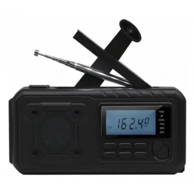BTEC-RDS670-B altavoz portátil o de fiesta Altavoz monofónico portátil Negro