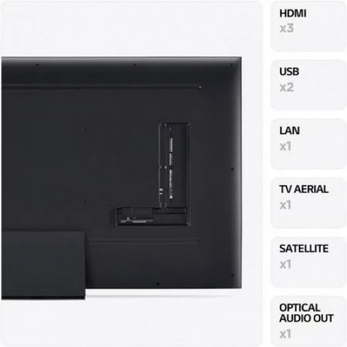Televisor LG UHD 75UR91006LA 75/ Ultra HD 4K/ Smart TV/ WiFi