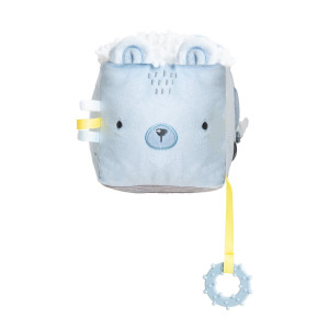 Cubo de peluche Bear with me Azul
