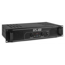 SPL400 amplificador 2x 200W Negro