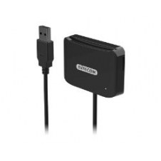 Lector de Tarjetas Sitecom USB-A 60cm Negro (MD-1001)