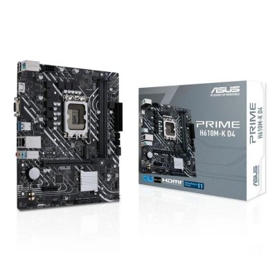 Placa base asus h610m - k d4 1700 matx 2xddr4