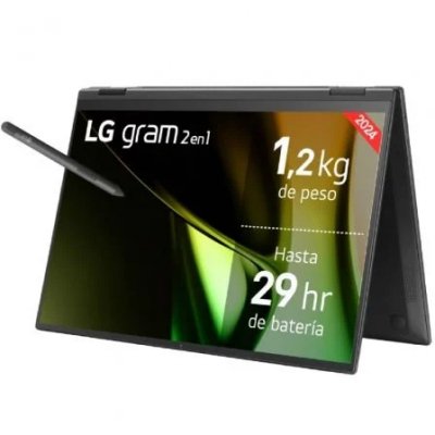 Portátil LG Gram 14T90S-G.AA75B Intel Core Ultra 7-155H/ 16GB/ 512GB SSD/ 14 Táctil/ Win11