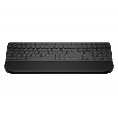 Teclado multidispositivo en modo dual con reposamanos 580K