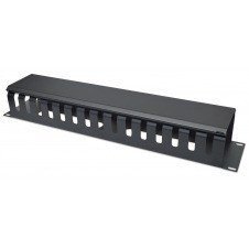 ORGANIZADOR DE CABLES INTELLINET HORIZONTAL 19´´ 2U ACERO NEGRO 716062