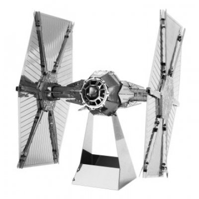 MAQUETA 3D METAL FASCINATIONS STAR WARS IMPERIAL TIE FIGHTER MONTAJE SIN PEGAMENTO NI SOLDADURA