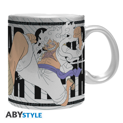 Taza abystyle one piece luffy gear 5 320 ml