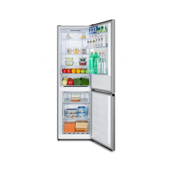 Frigorífico combi Hisense RB3N300NECA, 187.3 x 59.5 x 59 cm, Total No Frost, clase A, 108 kWh/año, 35 dB, 304 litros, FreshZone 0°C, inox - imagen 3