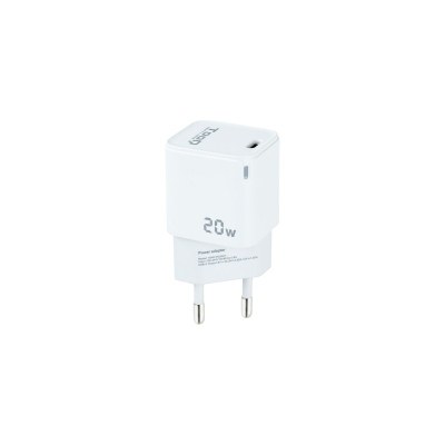TooQ Cargador de Pared USB-C PD20W Blanco