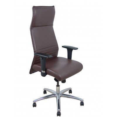 Sillón Albacete similpiel marrón oscuro