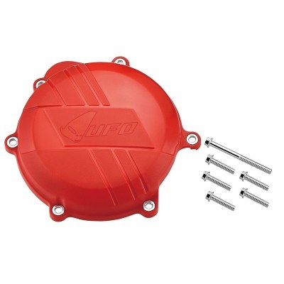 Protector tapa de embrague UFO rojo Honda CRF250R AC02400