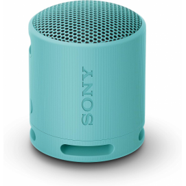 Sony Altavoz Bluetooth SRS-XB100, Ligero, Compacto, Altavoz Resistente al Agua y al Polvo IP67, hasta 16 h de batería, Correa Adaptable, Azul – imagen 4