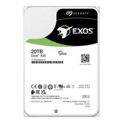 Disco duro interno seagate exos x20 20tb 3.5 pulgadas sata 12gb - s