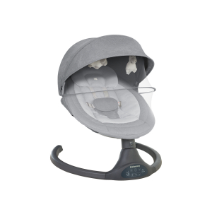 Columpio eléctrico de lado a lado Kikkaboo Codie Light Grey