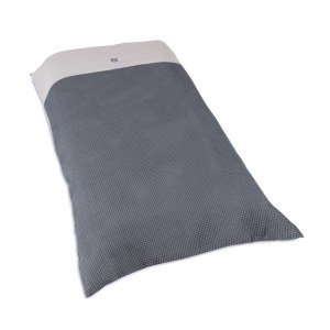 Funda nórdica de cuna 70x140 cm - sin relleno 128 Stone Grey · Alondra