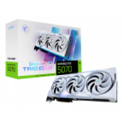 TARJETA GRAFICA MSI RTX 5070 12G GAMING TRIO OC WHITE
