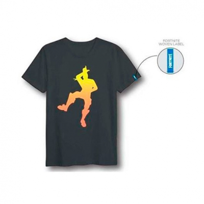 CAMISETA FORTNITE TAKE THE L GRIS