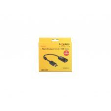 DeLOCK Adaptador de cable de v?deo 0,2 m DisplayPort, HDMI Negro