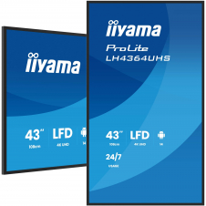 iiyama LH4364UHS-B1AG pantalla de señalización Pantalla plana para señalización digital 109,2 cm (43
