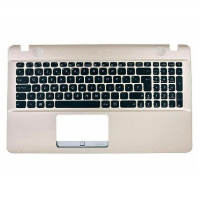 Top case + Teclado compatible para portátil ASUS K541UA Dorado 90NB0CG1-R32SP0