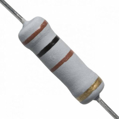 Resistencia Metal Oxido 100Ω 2W 5% Axial 100R
