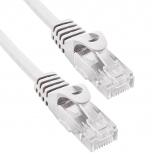 Phasak Cable de Red 100% Cu Cat.6 UTP Sólido Gris 0.25M