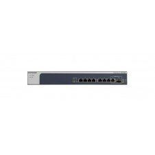 Netgear XS508M No administrado 10G Ethernet (100/1000/10000) Gris, Plata
