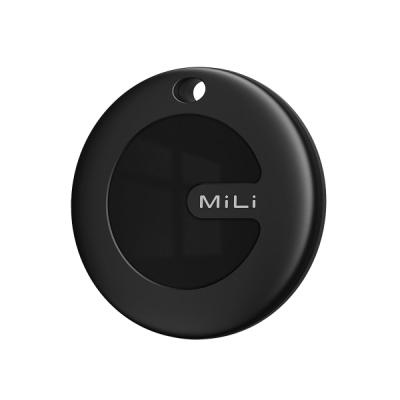 Leotec Easy Tag Negro + Llavero Blanco - Compatible con IOS/Android