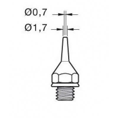 Punta Desoldador 07HT 1,7mm Para DST JBC