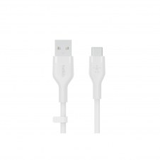 Belkin BOOSTâ??CHARGE Flex cable USB 2 m USB 2.0 USB C Blanco