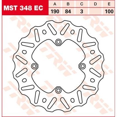 Discos de freno EC TRW MST348EC