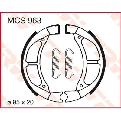 Zapatas de Freno TRW MCS963