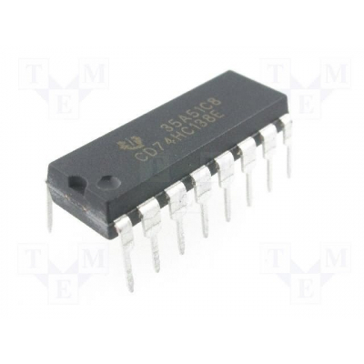 Circuito Integrado Digital 16Pin CD74HC138BE