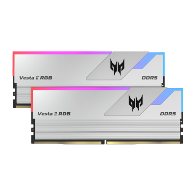 Acer Predator Vesta II DDR5 32GB (2 x 16GB) 6000MHz CL32 RGB Plata