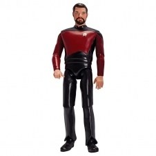 Figura bandai star trek commander william riker