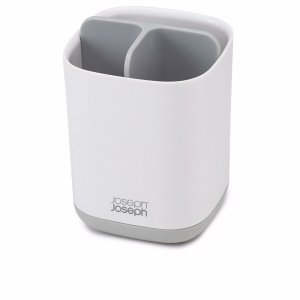 EASYSTORE toothbrush holder #grey/white 1 u