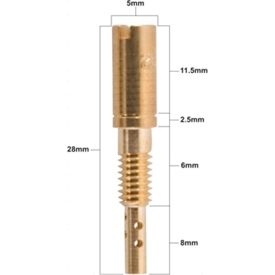 Chiclé de baja Prox 25 para Mikuni N224.103 SERIES 49.025