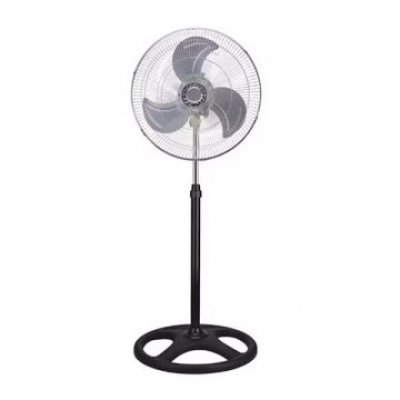 VENTILADOR DE PIE AG 1802 NEGRO 3 VELOCIDADES 70W ASPAS DE ALUMINIO OSCILANCION PIE 18
