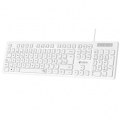 Teclado Subblim Business Slim Silencioso/ Blanco