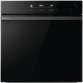 Horno pirolítico Hisense BSA66346PBGWIFI, 77 litros, vapor con depósito, WiFi, sonda térmica, Air Fry, guía telescópica, clase A+, cristal negro