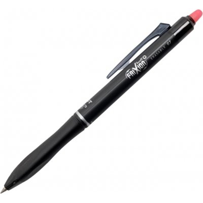Pilot Frixion Ball Plus Boligrafo Borrable - Punta de 0.7mm y Trazo de 0.35mm - Recargables - 80% de Plastico Reclclado - Color Rojo