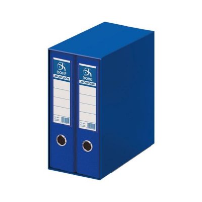 Dohe Modulo 2 archivadores Archicolor - Folio - Lomo 80 mm - Color azul