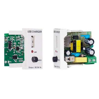 Panel USB Cargador para cajas FONESTAR