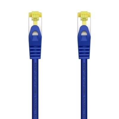 AISENS - CABLE DE RED RJ45 LSZH CAT.7 600 MHZ S/FTP PIMF AWG26, AZUL,