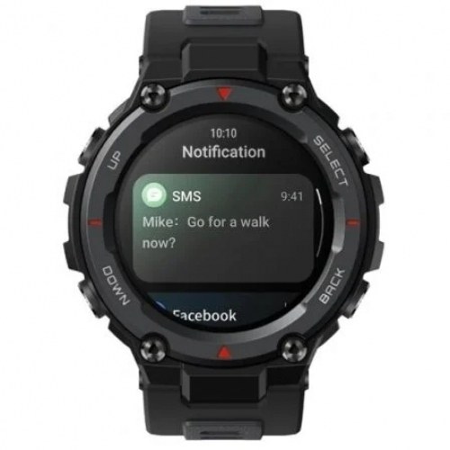 Smartwatch Huami Amazfit T-Rex Pro/ Notificaciones/ Frecuencia Cardíaca/ GPS/ Negro Meteorito