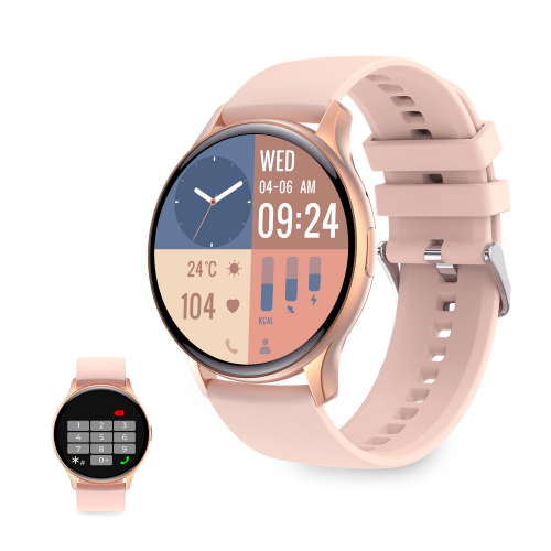 Ksix Smartwatch Core Amoled - Control Ritmo Cardiaco - Control de Sueño - Color Rosa