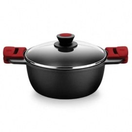 Cacerola alta PREMIERE, 28 cm, rojo
