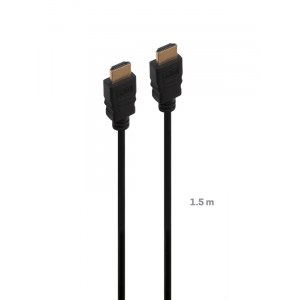 Cable HDMI 2.0. UHD 4K@60Hz. 18 Gbps. Cu. 30 AWG. 1'5 m. Fonestar 7904K-1-5