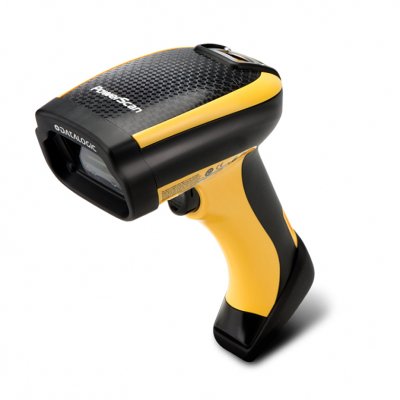 PowerScan PM9100 Lector de códigos de barras portátil 1D LED Negro, Amarillo